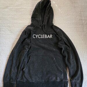 CycleBar hoodie sweatshirt - distressed black - Size XS (men's/unisex sizing)